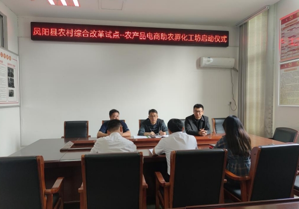 惠农网牵手凤阳县商务局，共创小岗村农村电商新样板