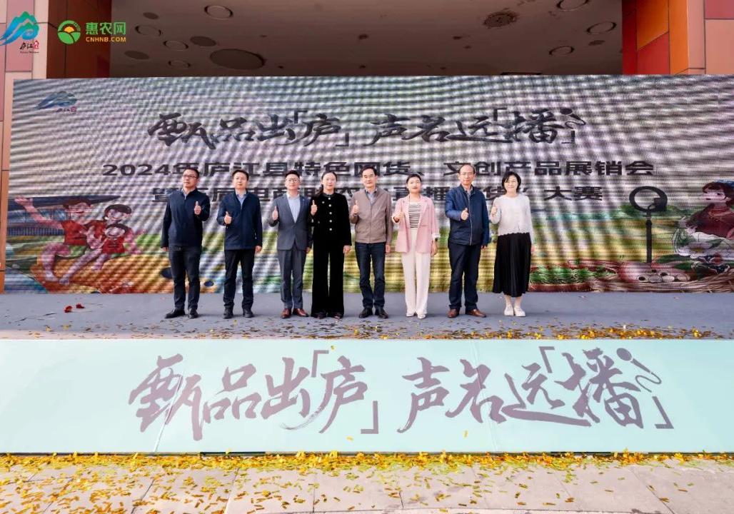 2024年庐江县特色网货、文创产品展销会暨第五届电商助农“直播带货